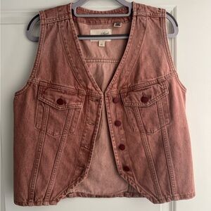 Universal Thread Mauve Denim Vest